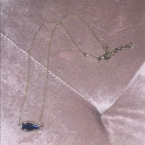 Royal Blue Iridescent Necklace ↗️